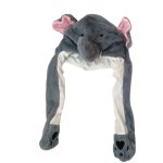 Grey Elephant Squeeze Hat