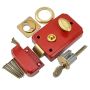 Diy Tool Home Security Latch Rotation Bolt Door Lock With Key 11CM