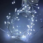 3M Copper Wire Fairy Light 100LED White 220V 8 Mode Settings – ZYF-96