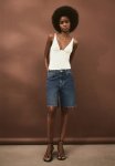 Denim Bermuda Shorts - Denim Blue