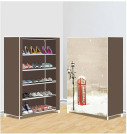 Ashcomonline Metal Plastic Shoe Rack