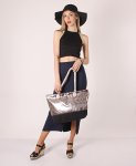 Halter Neck Crop Top - Black - Black / L