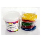Play Dough 500G Tub C-thru