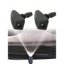 2PCS Universal Car's Windshield Fan-shaped Adjustable Wash Nozzle