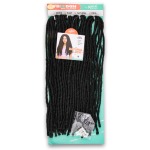 Natura L Lock Faux Locs - 4 Piece - 1B
