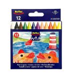 Rolfes Wax Crayons Large 12S