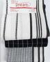 Kitchen Towel Set 45X70 3PCE Stripes