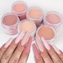 Nude Acrylic Powder Nail Art 3D Carved Powder Nail Extension Powder Nail Supplies For Nail Salon