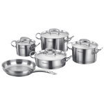 9 Piece Proline Satin Cookware Set