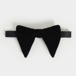 Men&apos S Luxe Oversized Black Bow Tie
