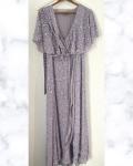 Asos Purple Sequin Maternity Dress Size 10