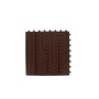 Decking Tile Chocolate Brown 300 Mm X 300 Mm