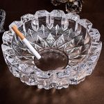 Crystal Glass Ashtray
