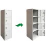 Gof Furniture - Logan Steel Cabinet