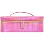 Clicks Fantasy Styling Woven Bag Pink