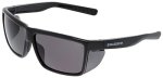 Mcr Safety SR212 Swagger SR2 Safety Glasses With Thermo Plastic Rubber Nose Pads And Detachable Side Shields Black Frame Gray Le