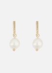 Bar Freshwater Pearl Drop Earrings