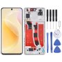 Original Oled Lcd Screen For Huawei Nova 8 5G Digitizer Full Assembly With Frame Silver