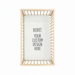 Cot Duvet Cover Single Sided Print Custom Design