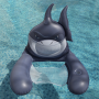 Happy Shark Inflatable Pool Float And Lounger