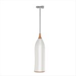 Milk Frother Rechargeable For Coffee Latte Cappuccino Compatible With None