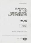Yearbook Of The International Law Commission 2006 Volume 2 Part 1 Paperback