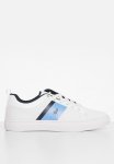 Polo Side Flash Knit Sneaker - White