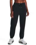 Women's Ua Essential Fleece Joggers - Black Sm