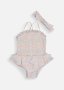 Smocked Swimsuit & Headband Set