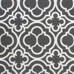 Foil Charcoal Fabric Per Meter