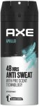 AXE Anti- Perspirant Aerosol Apollo Deodorant Spray - For Men