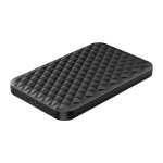 Orico 2.5 5GBPS|USB3.0|DIAMOND Pattern Design|supports Up To 4TB – Hard Drive Enclosure – Black
