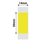 NB388 - - B18 N1 - 14X30MM - 190 Yellow Labels