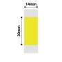 NB388 - NIIMBOT - B18 / N1 - 14X30MM - 190 YELLOW LABELS