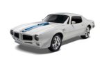 Welly – 1:18 1972 Pontiac Firebird Trans Am – White blue