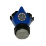 Respirator Mask Single - Blue / Standard