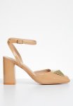 Superbalist London Anklestrap Block Heel - Natural