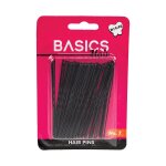 Basics Bobby Pin Stl Wre Blk 7CM N0.7