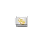 Composable Classic Link White Ladybird With Stones