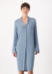 Piped Stretch Bamboo Nightshirt