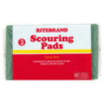 Abrasive Scourer Pads 3 Pack