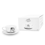 Carrol Boyes Cup And Saucer-pillow Talk - H: 70MM X D: 155MM