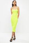 Midi Bodycon - Neon Green