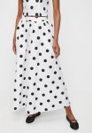 Dirdle Skirt With Ric Rac In Spot - Blackspot