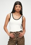 Superbalist Tipping Scoop Bodysuit - Milk black