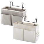 Home Wall Bags Storage 2 Set White