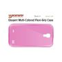 Promate AKTON-S4-ELEGANT Multi-colored Flexi-grip Case For Samsung Galaxy S4-PINK Retail Box 1 Year Warranty