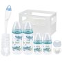 Nuk Temperature Control 4 Bottle And Crate Starter Pack 0-6M - Boy