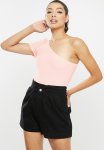 2PK Asymmetric Bodysuit