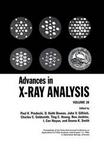 Advances in X-Ray Analysis: Proceedings of the 43rd Annual Conference Held in Steamboat Springs, Colorado, August 1-5, 1994 v. 3